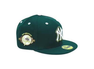 NEW ERA x THE CAP 59Fifty Heritage Gold New York Yankees "Dark Green"
