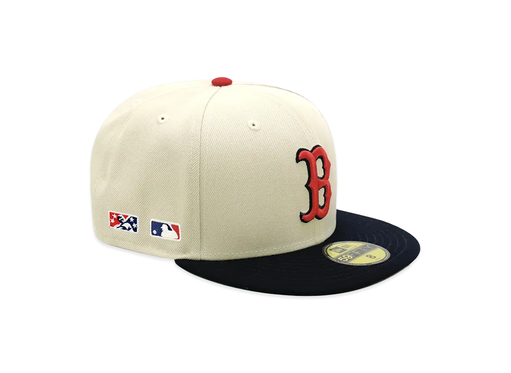 NEW ERA x THE CAP 59Fifty Farm Team Boston Red Sox "Stone/Navy"