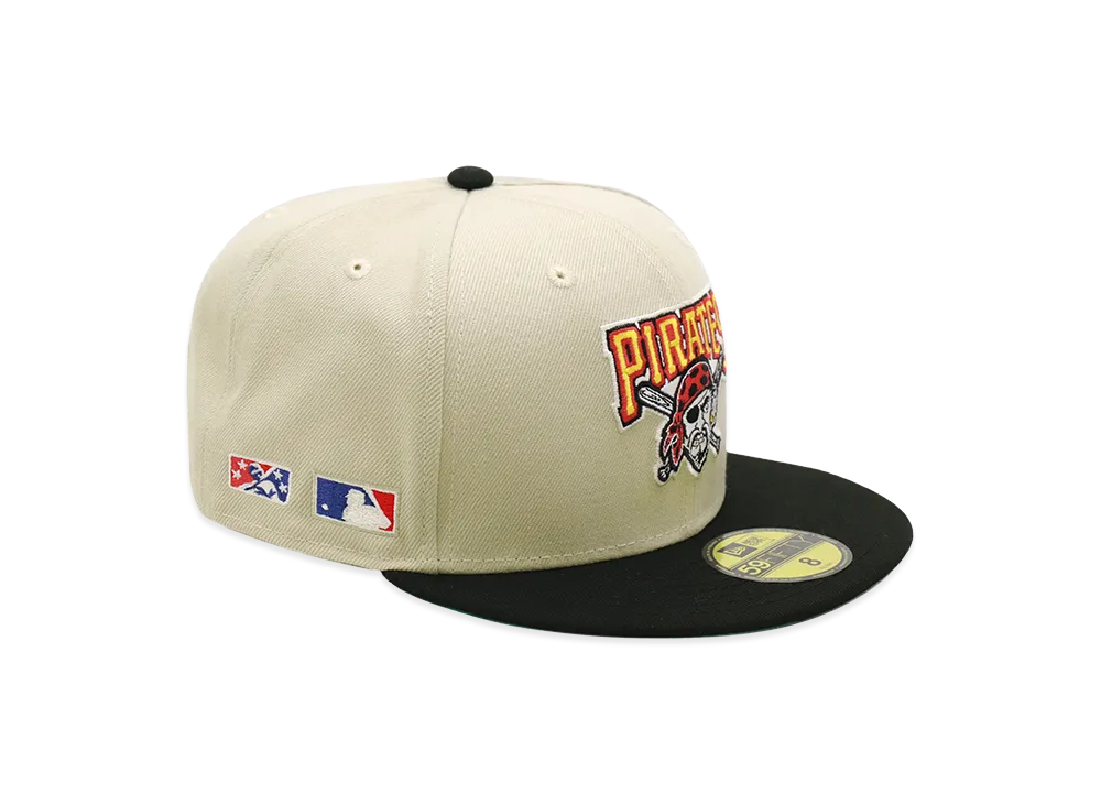 NEW ERA x THE CAP 59Fifty Farm Team Pittsburgh Pirates "Stone/Black"