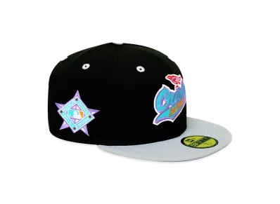 NEW ERA x THE CAP THE CAP 59Fifty Vivid Code Baltimore Orioles "Black/Gray"