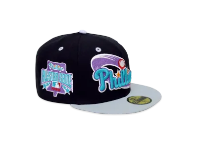 NEW ERA x THE CAP THE CAP 59Fifty Vivid Code Philadelphia Phillies "Black/Gray"