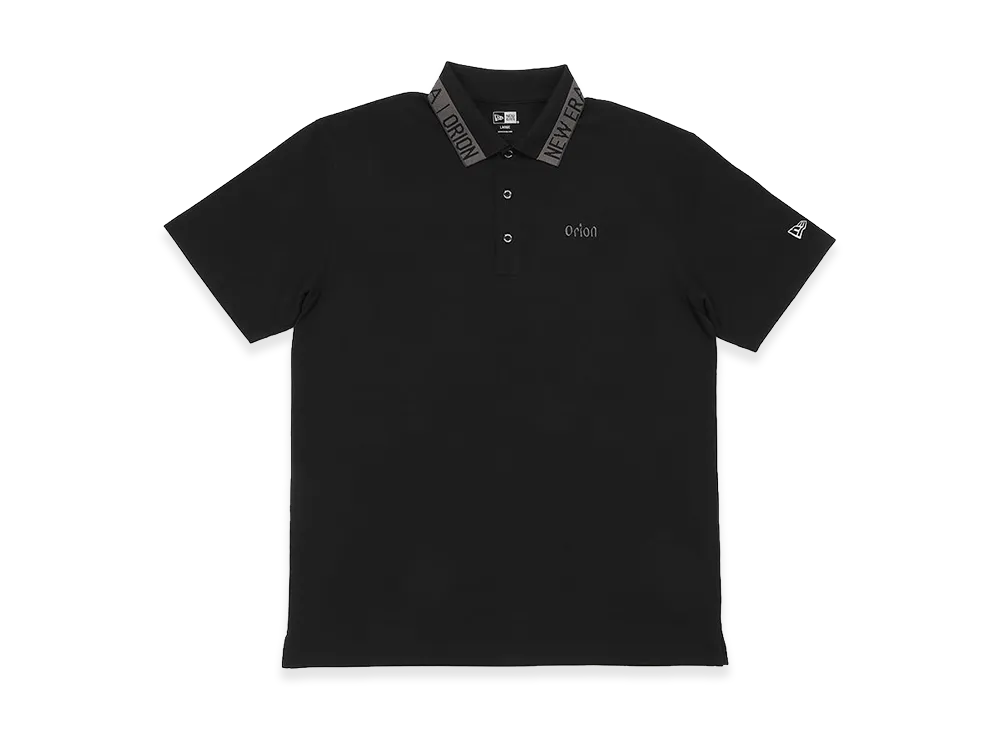 NEW ERA x Orion Beer Pique Polo Shirt "Black"