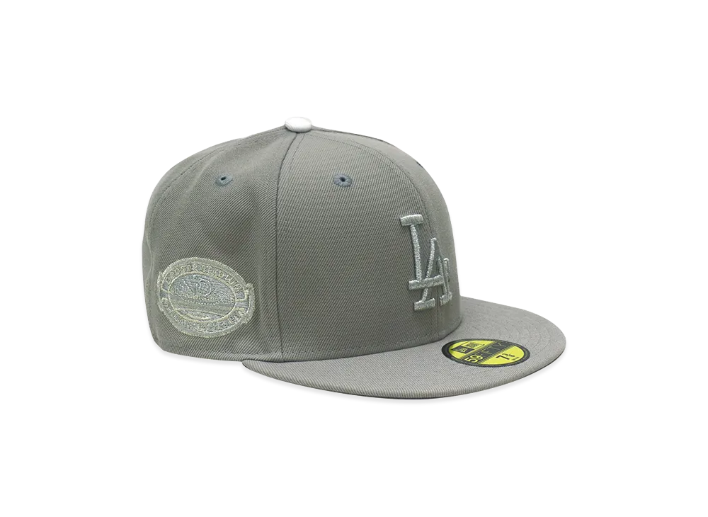 NEW ERA x THE CAP 59Fifty Just Holiday Los Angeles Dodgers "Gray"