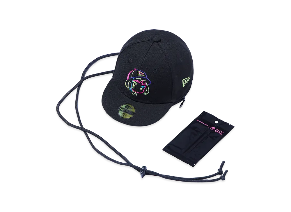 NEW ERA Cap Pouch Naoki Saito "Black"