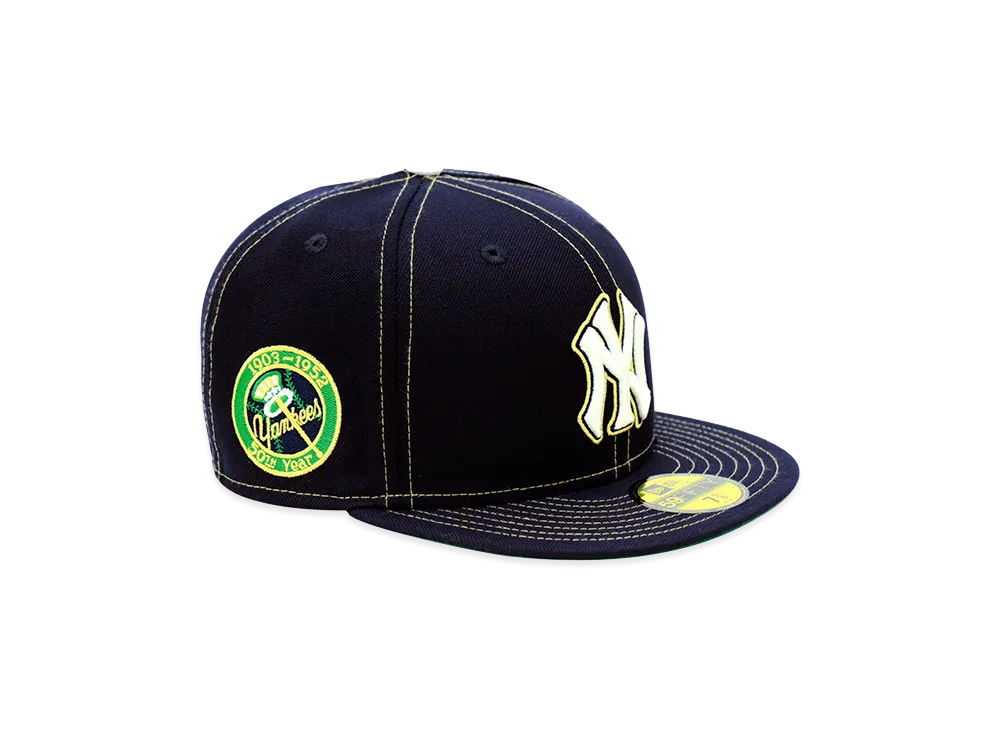 NEW ERA x THE CAP 59Fifty Old Stitch New York Yankees "Navy"