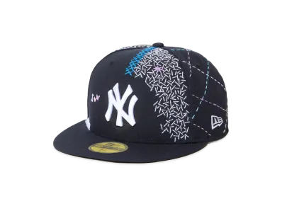 NEW ERA x Sashiko Gals 59Fifty New York Yankees "Navy"