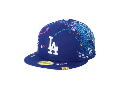 NEW ERA x Sashiko Gals 59Fifty Los Angeles Dodgers "Dark Royal"