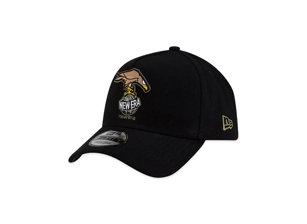 NEW ERA x Rodrigo Roji 9Forty A-Frame Soccer "Black"