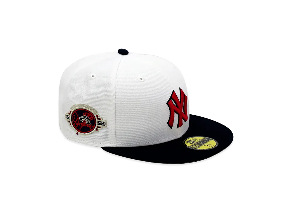 NEW ERA x THE CAP 59Fifty July 4th New York Yankees "White/Navy"