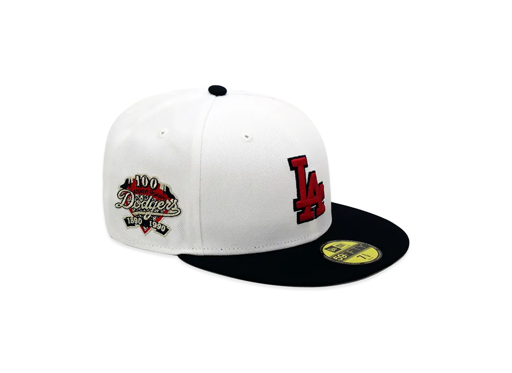 NEW ERA x THE CAP 59Fifty July 4th Los Angeles Dodgers "White/Navy"