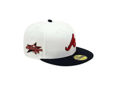 NEW ERA x THE CAP 59Fifty July 4th Atlanta Braves "White/Navy"