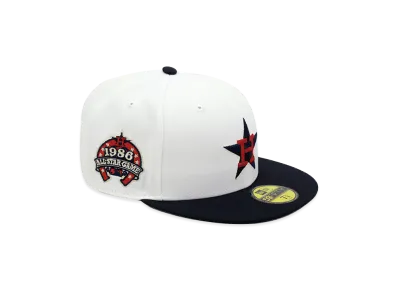 NEW ERA x THE CAP 59Fifty July 4th Houston Astros "White/Navy"