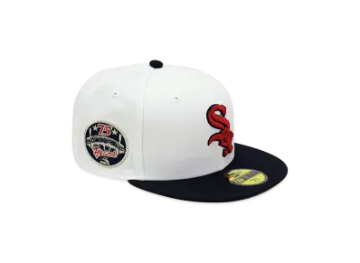 NEW ERA x THE CAP 59Fifty July 4th Chicago White Sox "White/Navy"