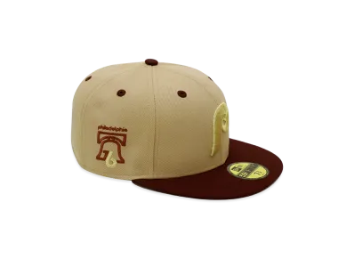 NEW ERA x THE CAP 59Fifty 2026 ASG Venue Philadelphia Phillies "Camel/Maroon"