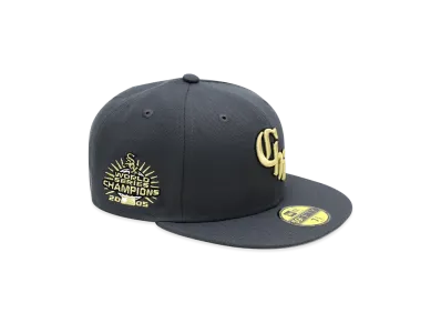 NEW ERA x THE CAP 59Fifty Noir Luxe Chicago White Sox Graphite "Grey"