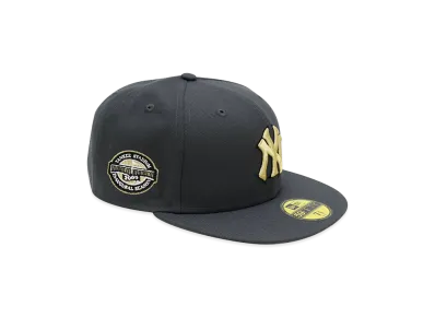 NEW ERA x THE CAP 59Fifty Noir Luxe New York Yankees Graphite "Grey"