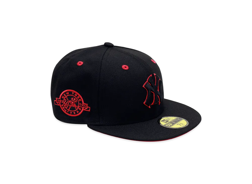 NEW ERA x THE CAP 59Fifty Red Devil II New York Yankees "Black/Red"