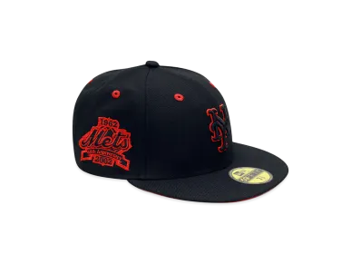 NEW ERA x THE CAP 59Fifty Red Devil II New York Mets "Black/Red"