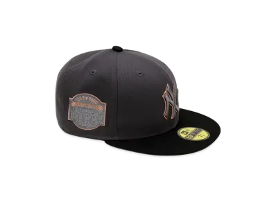 NEW ERA x THE CAP 59Fifty Quick Tip New York Yankees "Graphite/Black"