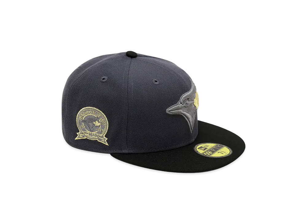 NEW ERA x THE CAP 59Fifty Quick Tip Toronto Blue Jays "Graphite/Black"