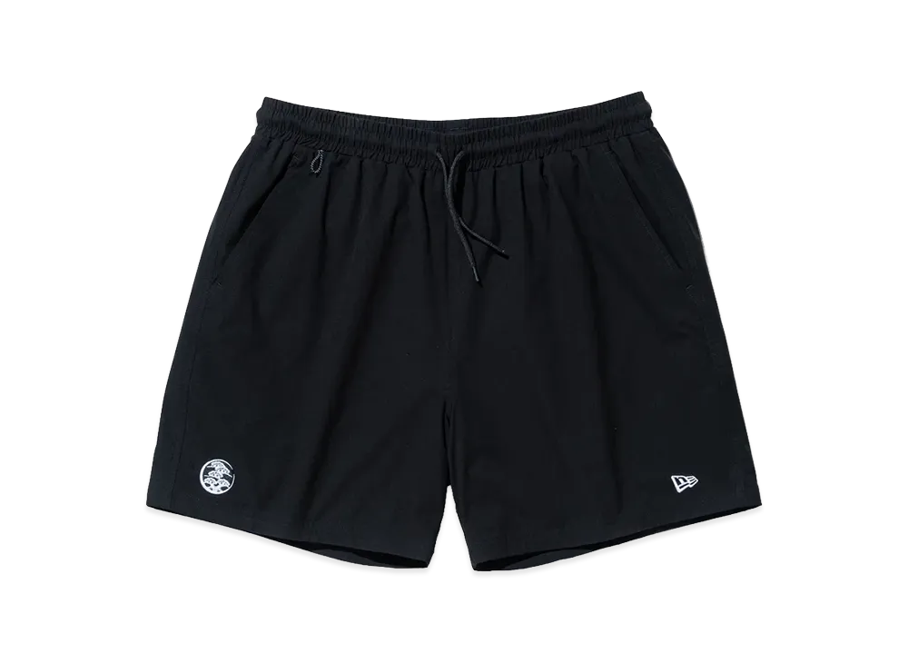 NEW ERA x TRADMAN’S BONSAI Utility Shorts "Black"