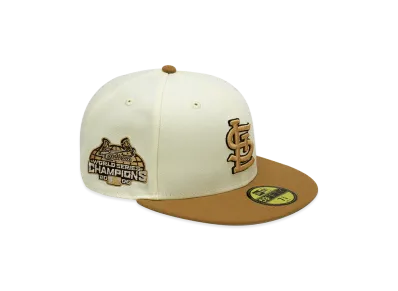 NEW ERA x THE CAP 59Fifty Soft Tropics St. Louis Cardinals "Chrome White/Wheat"