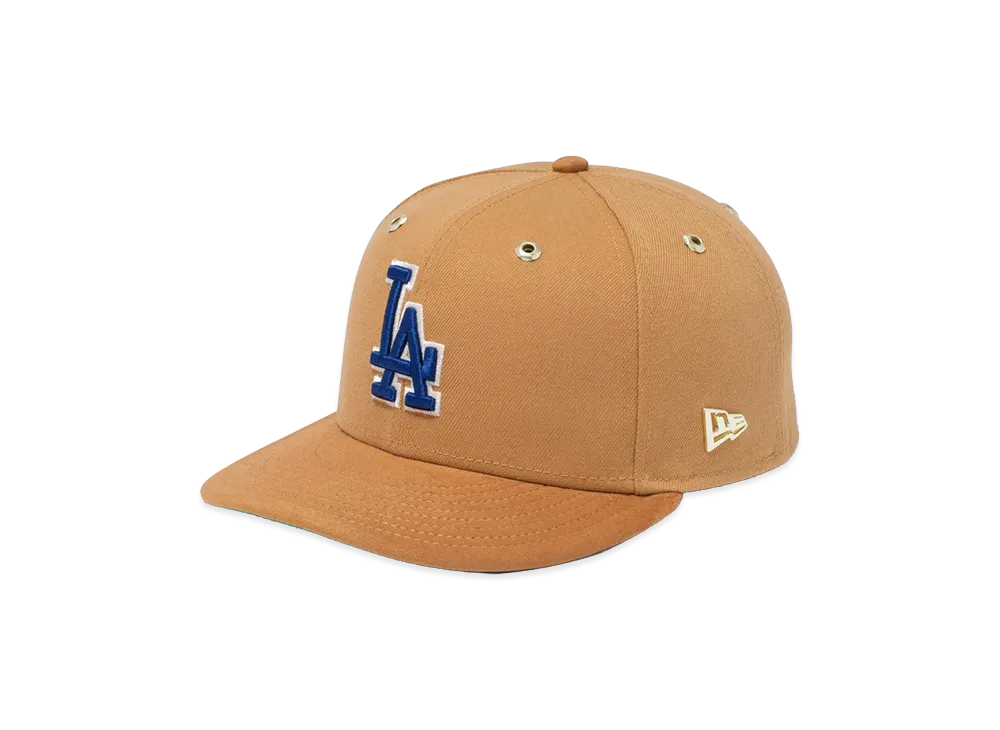 NEW ERA x Timberland x MLB PC 59Fifty Los Angeles Dodgers "Wheat"