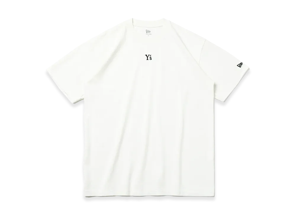NEW ERA x Y's Short Sleeve Garment Dye Cotton T-Shirt FW26 "Off-White"