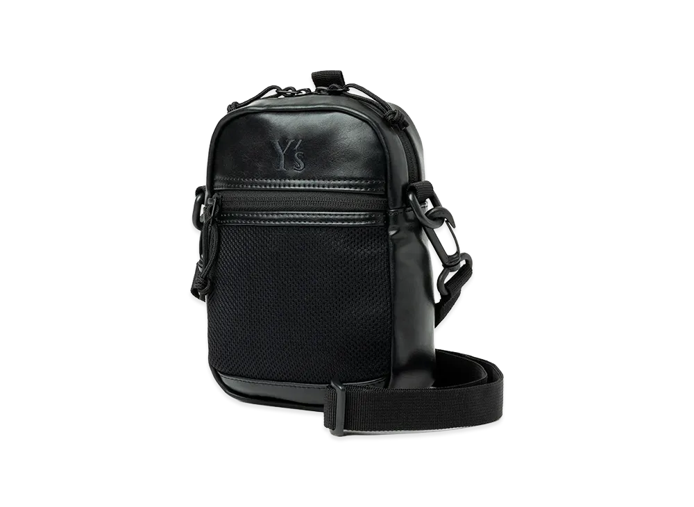 NEW ERA x Y's Shoulder Pouch 1.7L Synthetic Leather FW26 "Black"