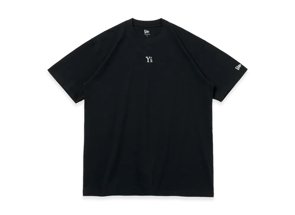 NEW ERA x Y's Short Sleeve Cotton T-Shirt FW26 "Black"