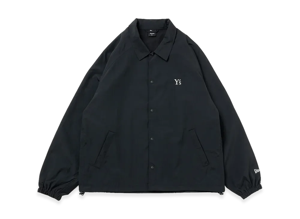 NEW ERA x Y's Nylon Coach Jacket FW26 "Black"