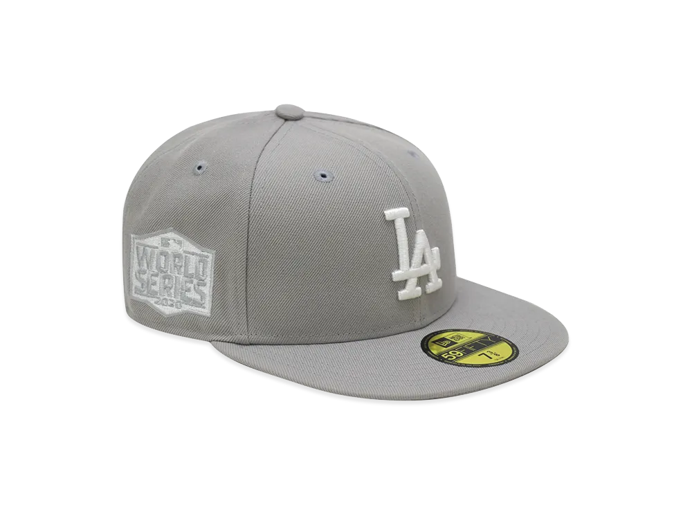 NEW ERA x THE CAP 59Fifty Semi Urban Los Angeles Dodgers "Gray"