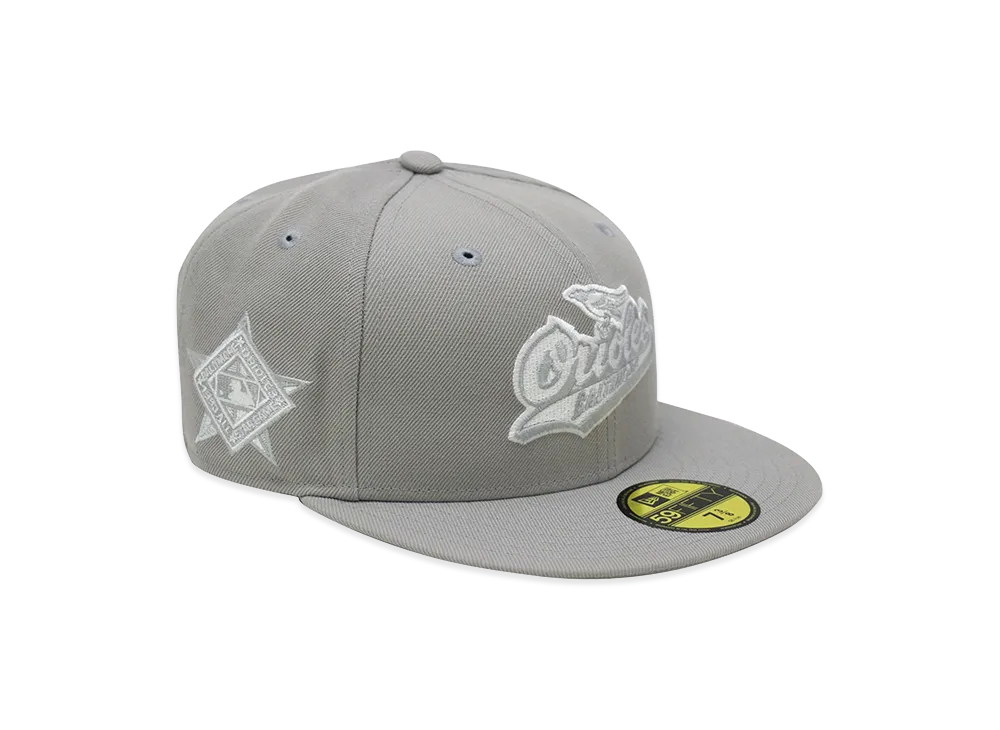 NEW ERA x THE CAP 59Fifty Semi Urban Baltimore Orioles "Gray"