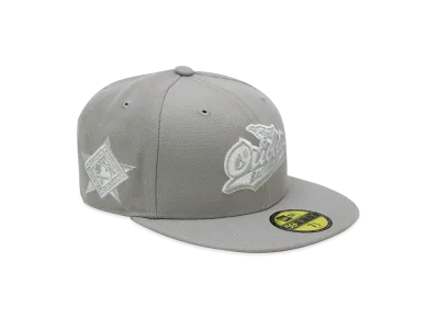 NEW ERA x THE CAP 59Fifty Semi Urban Baltimore Orioles "Gray"