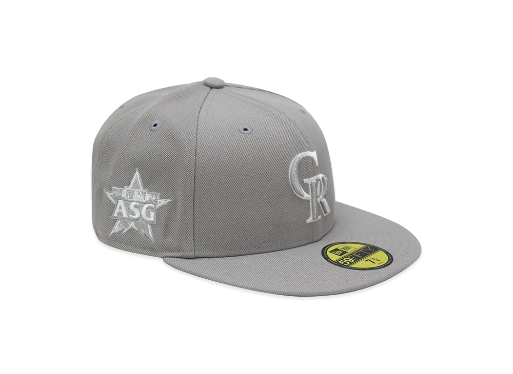 NEW ERA x THE CAP 59Fifty Semi Urban Colorado Rockies "Gray"