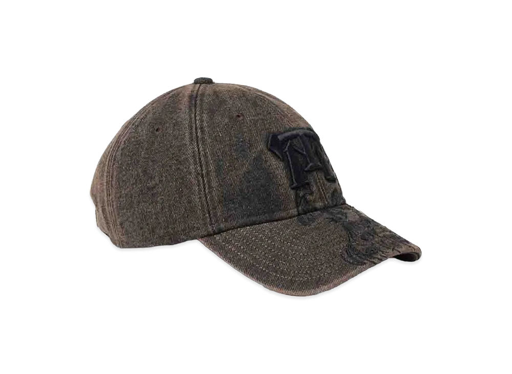 NEW ERA x Illustrators Collection 9Forty Unstructured Tamimoon Overdye Denim "Brown"