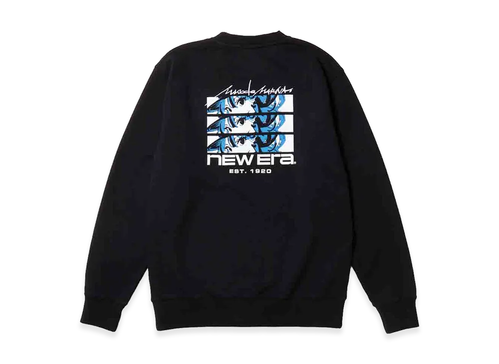 NEW ERA x Illustrators Collection Sweat Crewneck Pullover Marina Manode "Black"