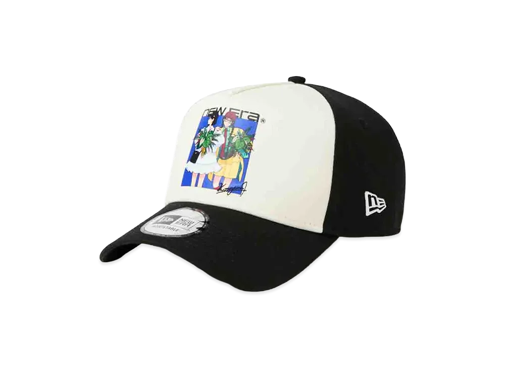 NEW ERA x Illustrators Collection 9Forty A-Frame Akira Komayama "Chrome/Black"