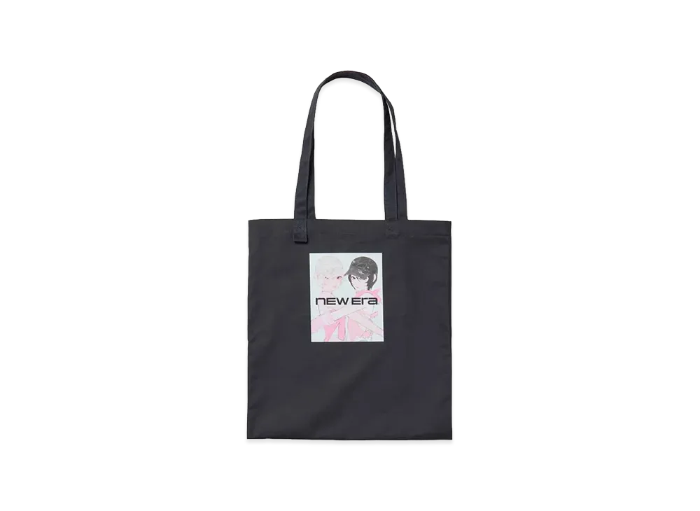 NEW ERA x Illustrators Collection Cotton Twill Tote Bag Tamimoon "Graphite"