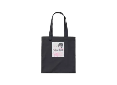 NEW ERA x Illustrators Collection Cotton Twill Tote Bag Tamimoon "Graphite"