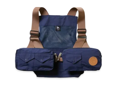 NEW ERA OUTDOOR x Takayuki Ohashi Fishing Vest Fish Patch "Navy"