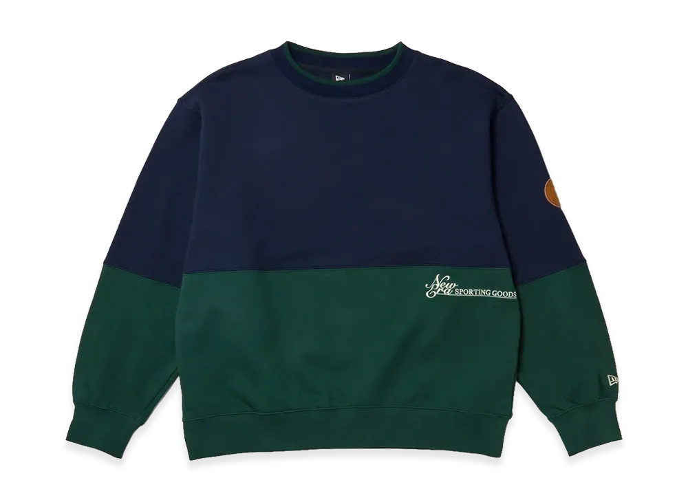 NEW ERA OUTDOOR x Takayuki Ohashi Heavy Weight Sweat Pullover 2-Tone Dog Patch "Oceanside Blue"