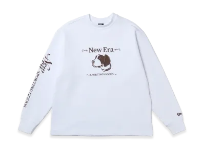 NEW ERA OUTDOOR x Takayuki Ohashi L/S Waffle T-Shirt Dog "White"