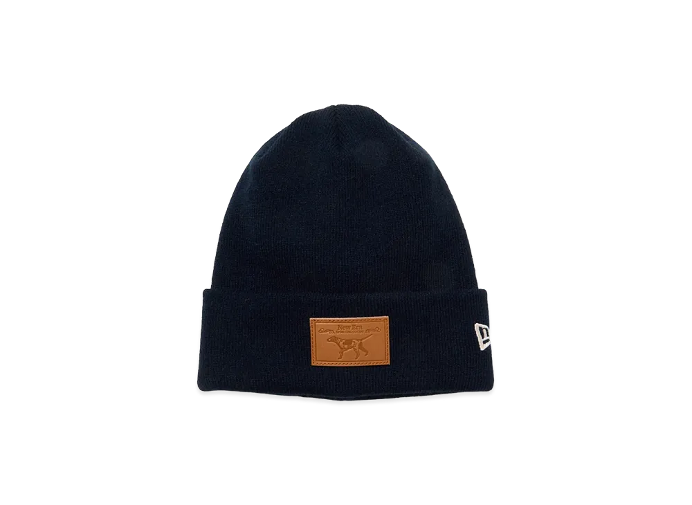 NEW ERA OUTDOOR x Takayuki Ohashi Basic Cuff Knit Dog Patch "Navy"