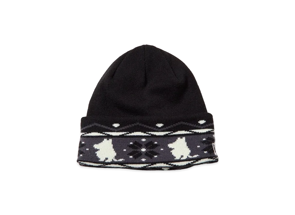 NEW ERA x Moomin Golf Fat Cuff Knit Moomin "Black"
