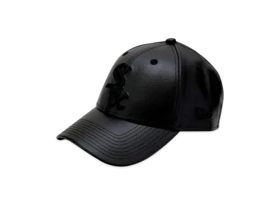 NEW ERA x THE CAP 9Forty Refined Leather II Chicago White Sox "Black"