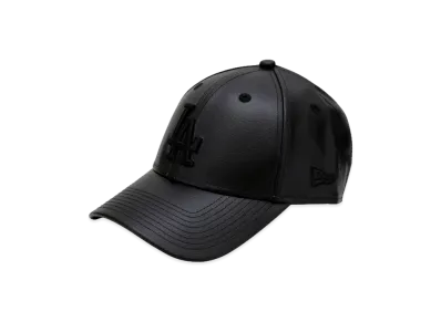 NEW ERA x THE CAP 9Forty Refined Leather II Los Angeles Dodgers "Black"