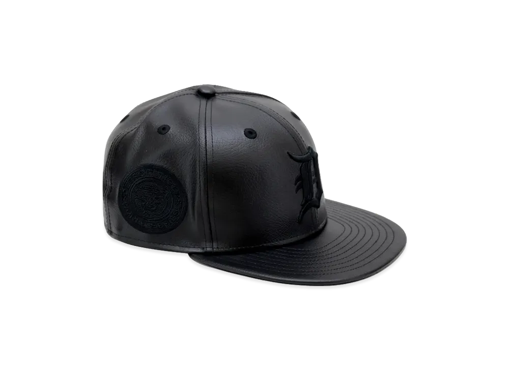 NEW ERA x THE CAP 59Fifty Refined Leather II Detroit Tigers "Black"