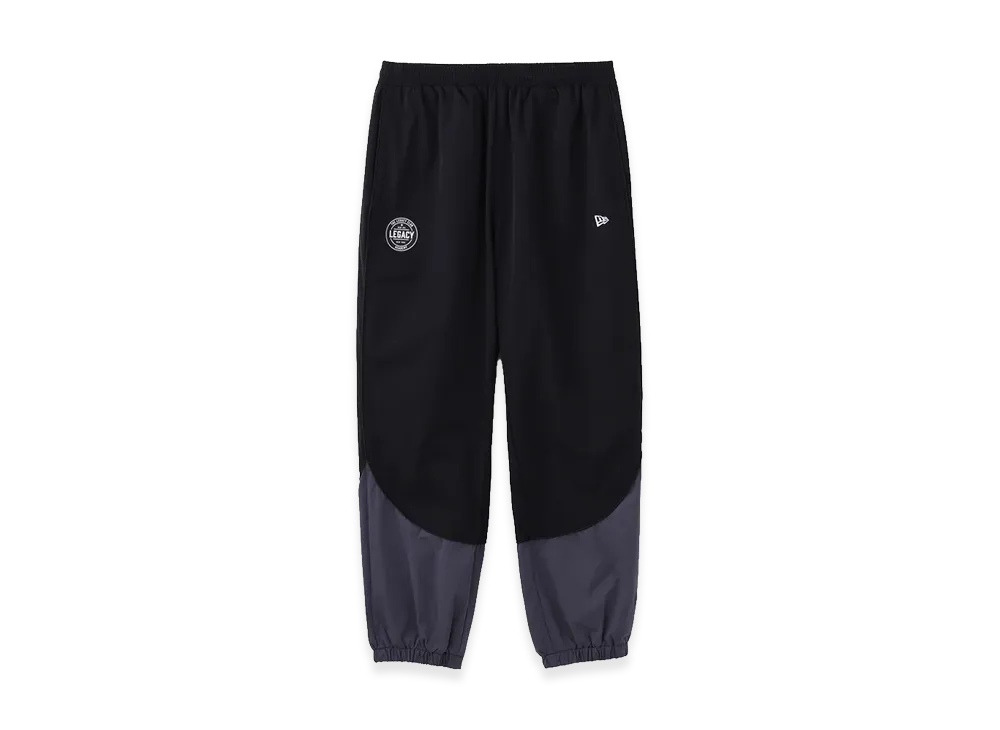 NEW ERA The Legacy Club Academy Oversized Piping Track Pants "Black/Gray"