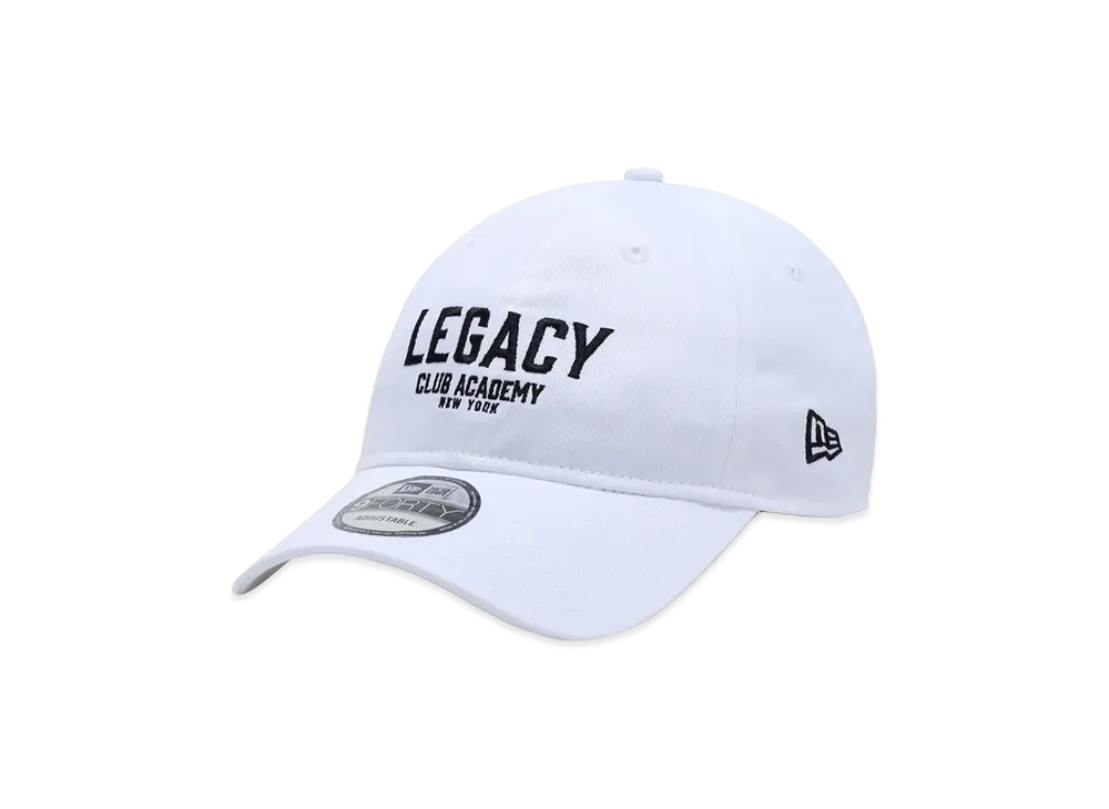 NEW ERA The Legacy Club Academy 9Forty Unstructured "White"